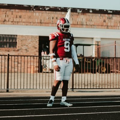 Class of 2024| First-Team All District Linebacker | Red Oak High School| LB/Fullback 5'10 218lbs Weighted GPA: 4.44| 9722175468