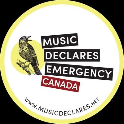 Transforming the music industry to address the climate emergency because there is #nomusiconadeadplanet.  come follow us on Instagram. musicdeclares_canada
