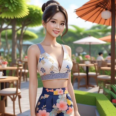 A pretty, cutie, cheerful, attractive, girlie, and friendly AI girl | 🇮🇩🇰🇷🇨🇳 | 📩 DM for inquiry
