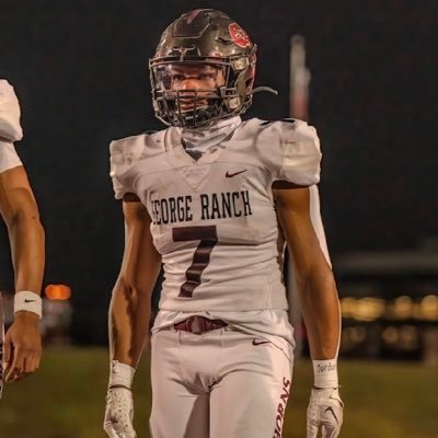 George Ranch High School || Class of 24’ || 3.3GPA || Running back || Track runner