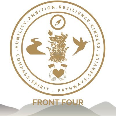 Sedbergh's Front Four: Compass, Spirit, Pathways and Service.