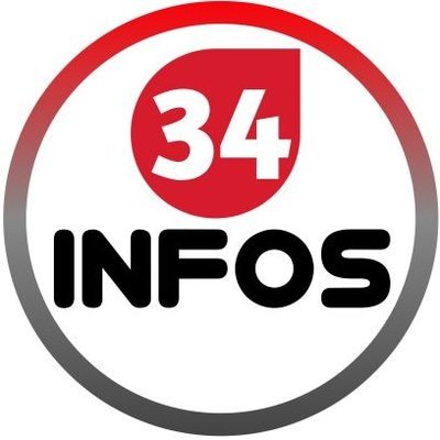 Compte twitter du site digital d'informations 34 INFOS©. Média traitant exclusivement les faits divers et événements sur le département de l'Hérault.