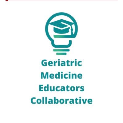 A new collaborative for all things medical education in geriatric medicine. Run by @rebeccawinter27, @graceinvaders and @Ellentu_tu