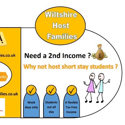 WiltshireHost's profile picture. Award Winning specialists in providing local host family accommodation for short stay foreign student school groups. More great hosts needed! Call 07707704822