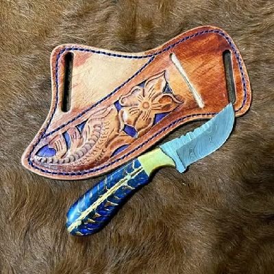 I do custom knife work - Forge Damascus steel and make Custom Cowboy knives. Professional blade smith and knife maker