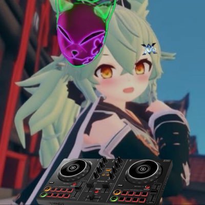 VRC ID:Naxuna_795_F / #VDJteamME / 職業はRadio Observer / We are anonymous.geniuses.SUPER VDJ!! えー、ただのドールおじさん系コスプレイヤー(美白)