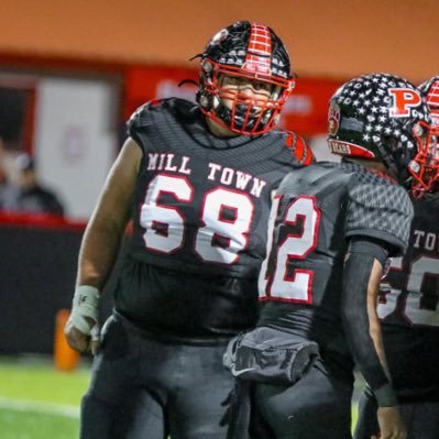 | 6’4.5 | 301lbs | 4.3 Gpa | Pisgah High School | Class of 25 | 2 sport athlete | | OL/DL |