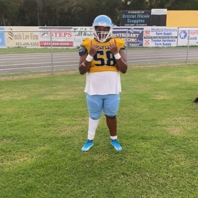 Cheifland Highschool| 5'10 252lbs| Football, Basketball, and Weight lifting| RG/DT| Class of 27'| Phone: (727-257-3275) Email: reginaldcromartie1@gmail.com