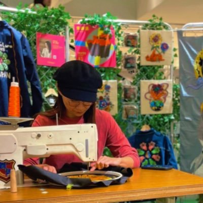横振り刺繍家 関夢郁 / 𝐘𝐮𝐢 𝐒𝐞𝐤𝐢さんのプロフィール画像