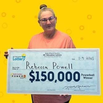 I'm Rebecca Powell the Michigan Powerball winniner of  $150,000 and I'm using this opportunity to save life's
God Bless you-all