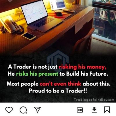 “Trading is my way to financial freedom 📈💰”