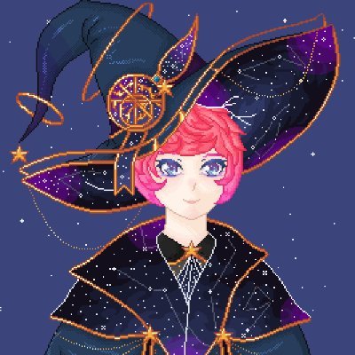 Trojan Green Asteroid 💫 Peter 💫 25 💫 Bulgaria
PMM 💫 Touhou 💫Alchemy Stars 💫 Silly hat extraordinaire 💫
Pixel art and possible garden pictures!! 💫