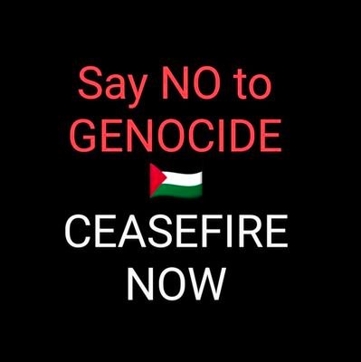 🇵🇸 END THE GENOCIDE! CEASEFIRE NOW! 🇵🇸