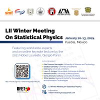 LII Winter Meeting on Statistical Physics 2024 (@liiwmsp) 's Twitter Profile