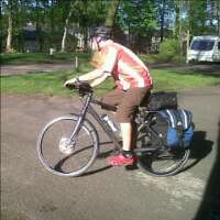 Work at the Velo Store in Stone, Staffordshire. I ride a bike as much as possible for transport and fun. Lucky me.
