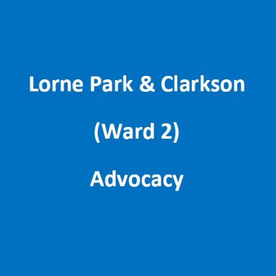 Concerned citizens of the Lorne Park & Clarkson Community to advocate for residence, businesses and children that want a safe, clean and thriving community