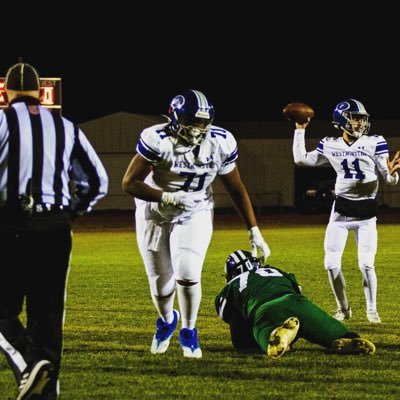 Westminster CO: 2025|Center, Guard, Longsnapper|Ht: 6'2| Wt: 290| Wingspan: 76in| 40: 5.7| GPA: 3.66| DISTRICT CHAMPION2023IAll-District OL|NCH #2211714121