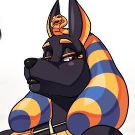 (Welcome to my temple. Goddess of the Dead with some divine assets) Anubis is owned by @Lollipopconart. All art is owned by him unless otherwise stated. DM Open