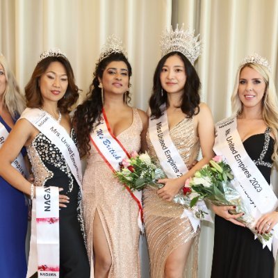 Miss United Empires annual shows 2019-2024 Inc Mongolia China Russia Italy Peru Brazil Japan UK Austria. Host Japanx4 UK.
CEO Trevor Dare. President Liz Fuller.