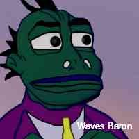 wavesbarano's profile picture. In defi, i see a world free from financial gatekeepers