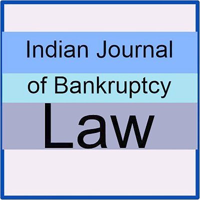 Indian Journal of Bankruptcy Law is a periodical on Indian Bankruptcy Law initiated by Centre for Business & Accounting Research softcopy can be viewed online