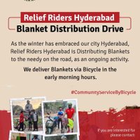 🇮🇳 Relief Riders Hyderabad #ReliefRiders(@ReliefRidersHyd) 's Twitter Profile Photo