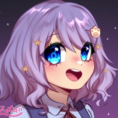 Hola ( ' u ' )/
Mi color favorito es el morado y azul 
Me encantan las manzanas 🍎 
sonríe 🌟
https://t.co/Cu9foYM41M
#vtuber