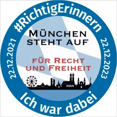 Für alle Münchner, die eigenverantwortlich Demokratie gestalten wollen. „Raumgreifend trotzig“ (SZ). Telegram: https://t.co/pCgUHCF6up