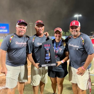 18u Heartbreakers Gold National-Recruiting Coord/ Hitting /Catch Coach-NFCA National Coaching Staff of the Year🏆 2023 Gold National Champions🏆 83-3-1 Record