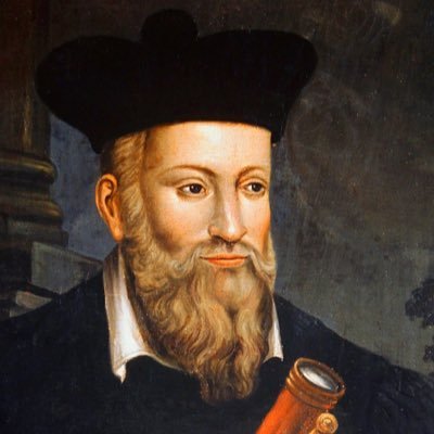 Michel de Nostredame, prophéties en tous genres. Born at 322 ppm CO2. Will likely die around 475 ppm. Energy is life™️ Le Rap c’est de la 💩