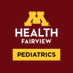 M Health Fairview Pediatrics (@mhfvpediatrics) Twitter profile photo