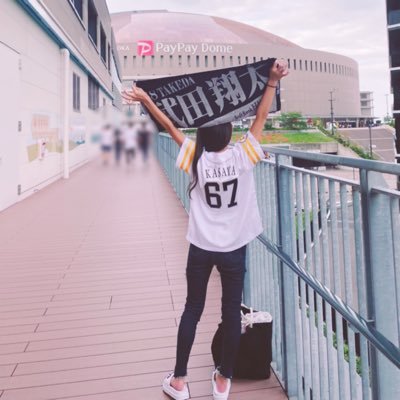 95  saga ⇨ fuk ⇨ osaka 鷹党🦅#18武田翔太 #67笠谷俊介 箱推し