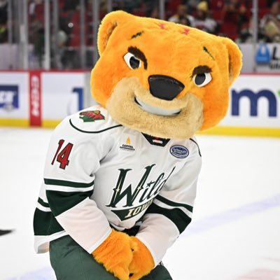 Proud mascot for the @IAWild (@TheAHL affiliate of the NHL's @mnwild). #HockeyLivesHere