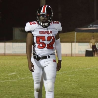 (weaver high school) Donte Durant class 2024 6’0 height 211 pounds defensive lineman