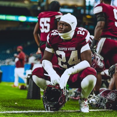 Harper Woods HS• 5’9 190lbs• safety/Nickel • 3.7 GPA• Head Coach Number: 313-979-2888• 2023 MHSAA State Champ. Contact info- 3138883477, baileycory464@gmail.com