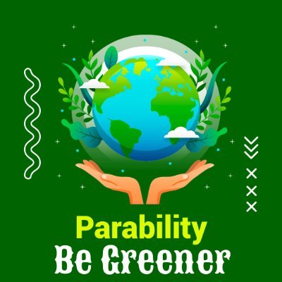 Parability Be Greener is Parability's service for recycling and climate change.  It is packed with environmental ideas.