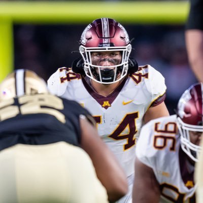 2022 l 6'3 220 LB I 3.81GPA I 3⭐️LB 〽️innesota commit I 2X 1st Team All State I #RTB