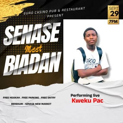 I'm kweku Pac from Ghana and I'm a musician please I located in Berekum Bono Region please I more followers and I want supporters