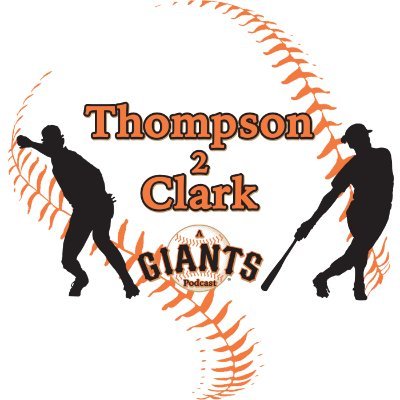 This is the Twitter account for the #SFGiants podcast Thompson 2 Clark with @roheblius & @evans5150 on the 1s and 2s.