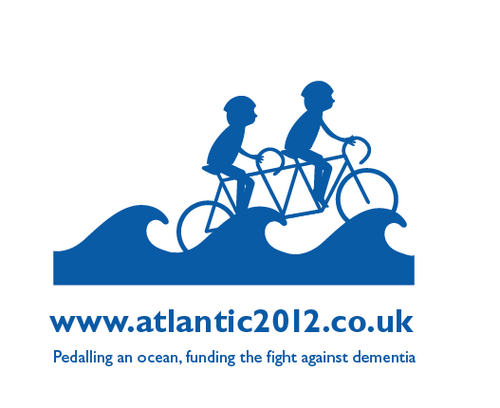 Pedalling the Atlantic, raising money for Alzheimer's. For more information visit http://t.co/4pNHZgbi