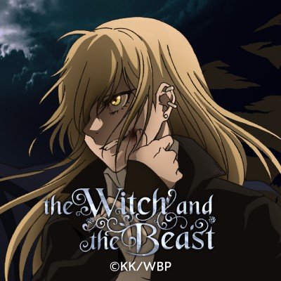 Imagem promocional do anime de The Witch and the Beast