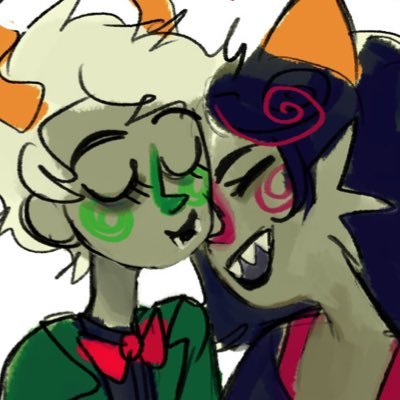 drawings of me and my lovely wife calliope sometimes (not daily) ;; icon by shelby cragg