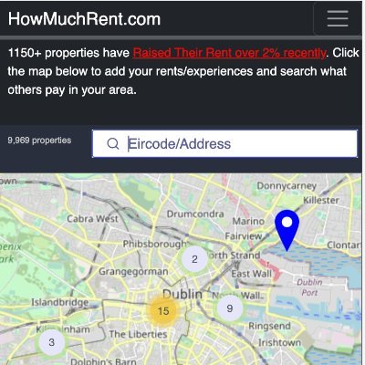 Tenant-supplied rental data from across Ireland, easily searchable for everyone.
https://t.co/siJlsxKNE6 eliminates guesswork from the renting process in Ireland