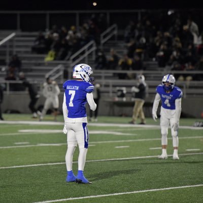 |2024|FOOTBALL,TRACK | DB-ATH| |6’0 175| #1 Nickel/DB in MT | 2x All state, All conference Nickel. GALLATIN HIGH SCHOOL