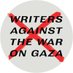 Writers Against the War on Gaza (@wawog_now) Twitter profile photo