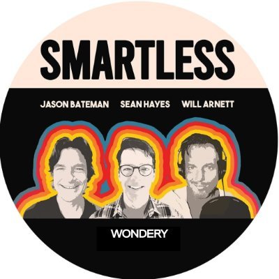 The #1 Comedy podcast in the world, hosted by Sean Hayes (@SeanHayes), Jason Bateman (@batemanjason) & Will Arnett (@Arnettwill). Follow us @SmartLessMedia!