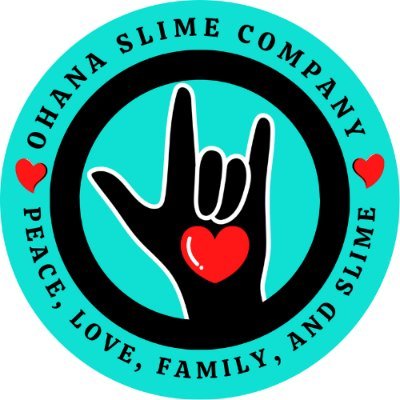 Peace, love, family, and slime