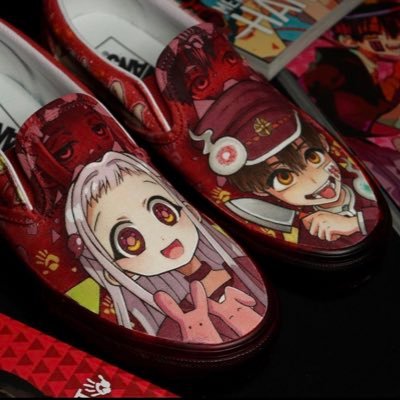 🎨 custom anime themed footwear (1 of 1) ✉️ Request via DM or form 💖 commission form & shop below