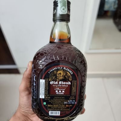 Rum is just a name 😏

Old Monk is an emotion😍