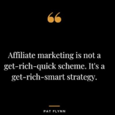 Affiliate Marketing, 
If you don't find a way to make money while you sleep, you will work till you die📌